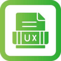 Ux Format Creative Icon Design vector