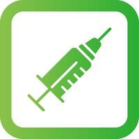 Needle And Syringe Creative Icon Design vector