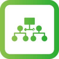 Labeled Hierarchy Creative Icon Design vector