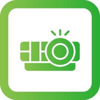 Projector Creative Icon Design vector