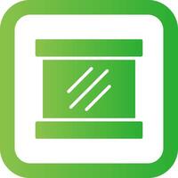 Mirror Creative Icon Design vector