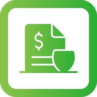 Documentation Fee Creative Icon Design vector