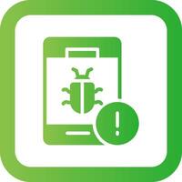 Bug Creative Icon Design vector