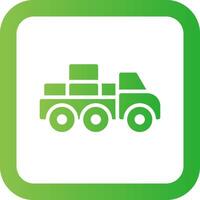 Mover Truck Creative Icon Design vector