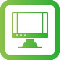 Monitor Creative Icon Design vector