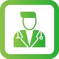 diseño de icono creativo médico vector