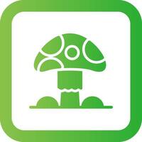 Mushroom Creative Icon Design vector