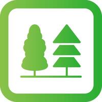 Forest Creative Icon Design vector