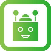 Chatbot Creative Icon Design vector