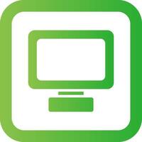 Monitor Creative Icon Design vector