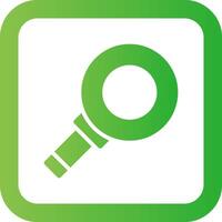 Magnifying Creative Icon Design vector