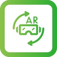 Vr Glasses Creative Icon Design vector