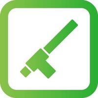 Tonfa Creative Icon Design vector