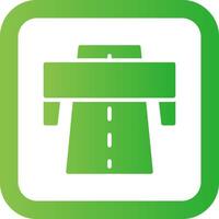 Motorway Creative Icon Design vector