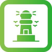 Lighthouse Creative Icon Design vector