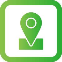 Location Pin Creative Icon Design vector