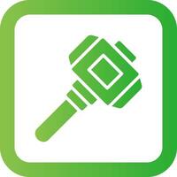 Hammer Creative Icon Design vector