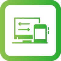 Digital Platform Creative Icon Design vector