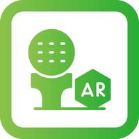 Ar Golf Creative Icon Design vector