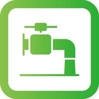 Faucet Creative Icon Design vector