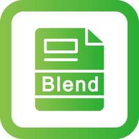 Blend Creative Icon Design vector