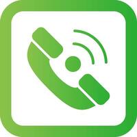 Phone Receiver Creative Icon Design vector