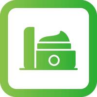 Cream Creative Icon Design vector