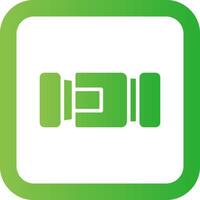 Camera Lens Creative Icon Design vector