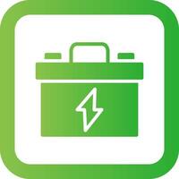 Battery Creative Icon Design vector