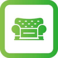 Sofa Creative Icon Design vector