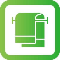 Towel Creative Icon Design vector