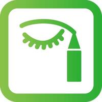 Eyeliner Creative Icon Design vector