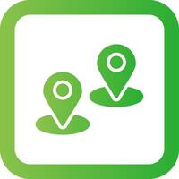 Distance Creative Icon Design vector