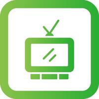 Television Creative Icon Design vector