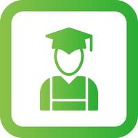 Graduate Creative Icon Design vector