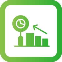 Predictive Analytics Creative Icon Design vector