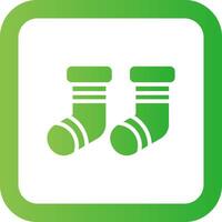 Baby Socks Creative Icon Design vector