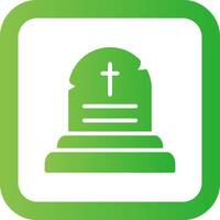Tomb Creative Icon Design vector