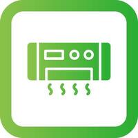Air Conditioning Creative Icon Design vector