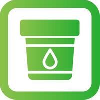 Urine Sample Creative Icon Design vector