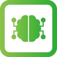 Neurons Circuit Creative Icon Design vector