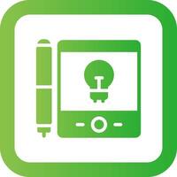 Graphic Tablet Creative Icon Design vector