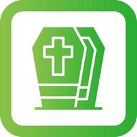 Coffin Creative Icon Design vector