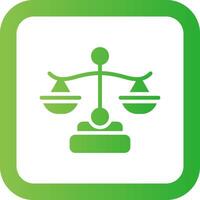 Justice Creative Icon Design vector