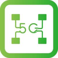 Network Creative Icon Design vector