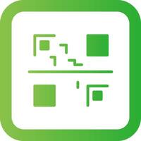 Qr Code Creative Icon Design vector