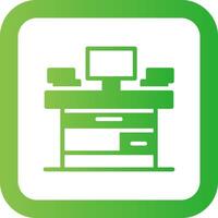 Desk Creative Icon Design vector