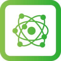 Atom Creative Icon Design vector