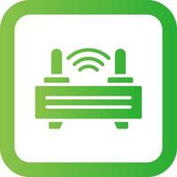 Router Creative Icon Design vector