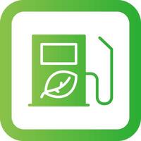 Fuel Ecology Creative Icon Design vector